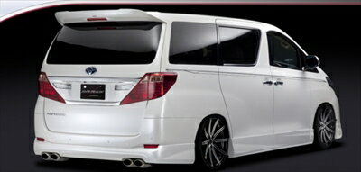 アルファード 20系 G/Xグレード 前期/後期共用 プレミアムライン リアウイング 素地