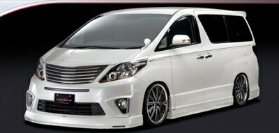 アルファード 20系 Sグレード 後期 プレミアムライン フロントハーフスポイラー 素地 塗装済み