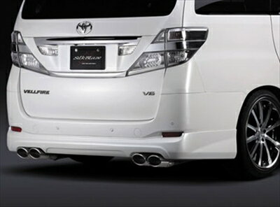 ヴェルファイア 20系 プレミアムライン リアスポイラー 素地 塗装取付込