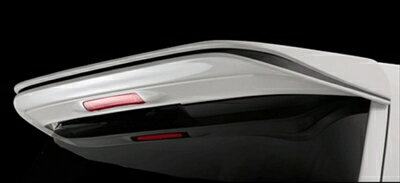 ヴェルファイア 20系 Z/ZR 後期 GLANZEN リアウイング 塗装済 シルバーメタリック 1F7 取付込