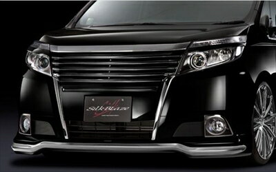 エスクァイア ZRR/ZRW8# フロントスポイラー 塗装済 ブラック (202)×シルバーメタリック (1F7)