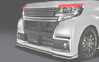 タントカスタム LA600S/LA610S 後期 Lynx アイライン 単色塗装/ブライトシルバーメタリック S28 取付込