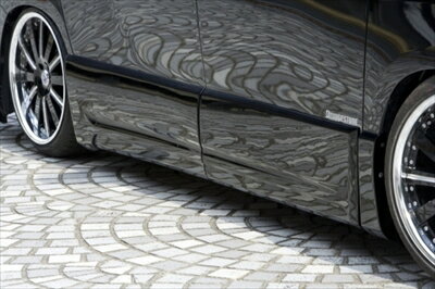 アルファード (20W/25W) サイドパネル 塗装済 シルバーメタリック/1F7 取付込