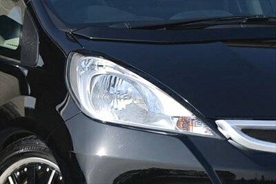 フィット GE6-9 後期 アイライン 塗装済 タフタホワイト（NH-578） 取付込