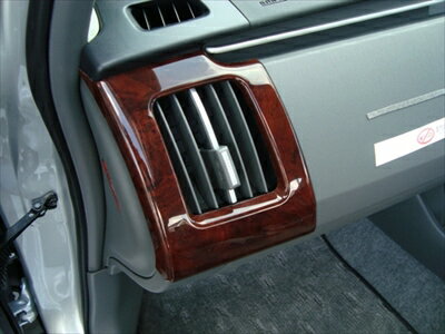 プリウス 30系 ダクトパネル 茶木目