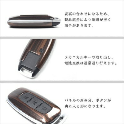 C28 セレナ スマートキーカバー キーケース Type24 ピアノブラック