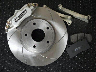 CR-Z Mini6POT キャリパーキット 補修ローター (FフロントSETスリット標準材質FCC) 1SET