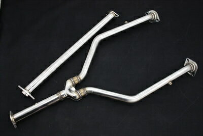 LEXUS GS 190系 ステルスフロントパイプ＆センターパイプ ストレートVer