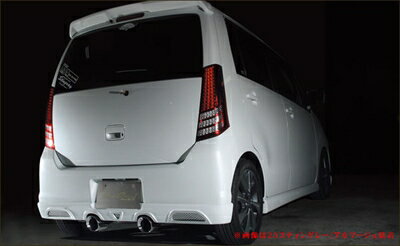 ムーブカスタム LA100S フルバックエキゾースト+リアアンダーセット ヴェローチェテール プレミアVer ..