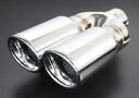 MZRA90W ヴォクシー / ノア 左右出し デュアル リアピースマフラー サイレンサー付き ドザーナテール 90Φ/100Φ