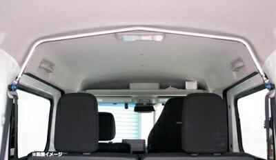 ハイゼットカーゴ S700V/S710V センターピラーバー スクエアタイプ