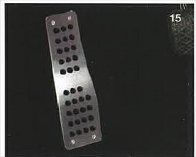 BENZ ML W163 フットレスト ステンレス