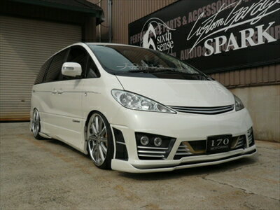 (L108) エスティマ30系 後期型 アエラス用 フロントリップスポイラー 2025年最新Yahoo!オークション -エスティマ 30 後期 スポイラーの