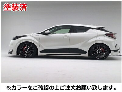 C-HR 前期 ZYX10/NGX50 9mmオーバーフェンダー 塗装済 イエロー (5A3) 取付込