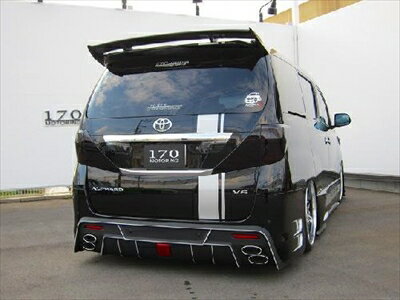 アルファード 20系 JOULE リアバンパースポイラー 塗装済み