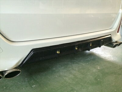 ノア 80系 グレード：Si 純正リアバンパー用 アンダーガーニッシュ ABS製 マットシボブラック 取付込