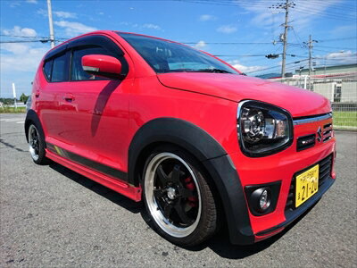 アルトワークス/ターボRS HA36S フェンダーエクステンション ABS マットブラック ...