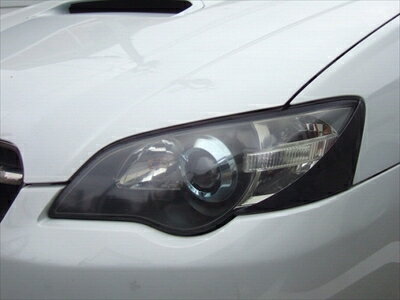 レガシィ B4 BL5 前期 A〜C型 アイライン Type2 シルバーカーボン クリア塗装済 取付込