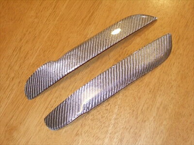 ワゴンR MH22S アイライン Type2 シルバーカーボン クリア塗装済 取付込