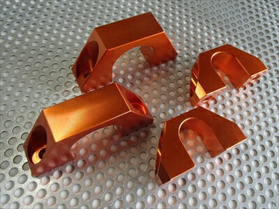 RX-7 FD3S スタビブラケット カラー オレンジ 単品リア用