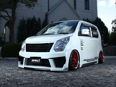 ワゴンR MH34S 前期 A-style エアロ3点セット リアディフューザー Ver.3 セット 塗装取付込