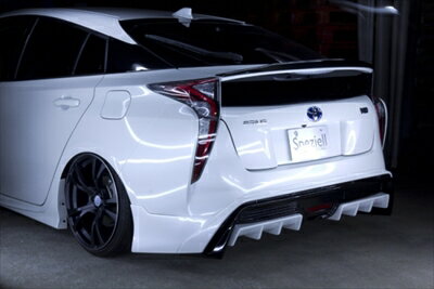 プリウス ZVW50 前期 リアハーフスポイラー+LEDランプセット