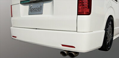 ハイエース H200系 片側2本出しマフラー 3.0L ディーゼル リアピースのみ