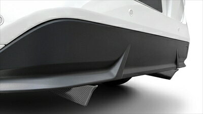 ZVW50 プリウス 前期 Cross over style リアスプリッター (カーボンファイバー製・クリア塗装済み)