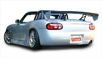 ロードスター NB リアスムージングショートバンパー 塗装取付込