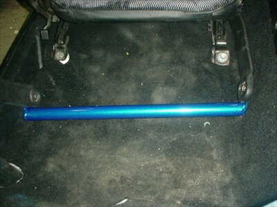 スターレット EP82 シートレールバー カラー：青