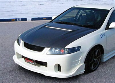 アコード CL7/8/9 (02.10〜) シフトスポーツ エアロボンネット カーボン製 クリア塗装済