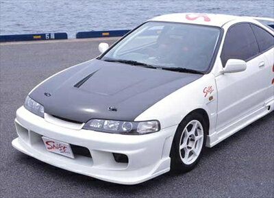 インテグラ (タイプR含) DC2/DB8 エアロボンネット FRP製 塗装取付込