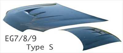 シビックフェリオ EG7/8/9 TypeS ボンネット カーボン