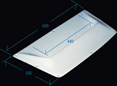 汎用ダクト GT-2 カーボン クリア塗装済み