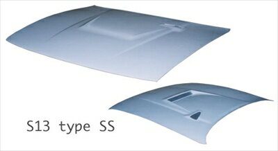 S13 TypeSS ボンネット FRP 塗装済み