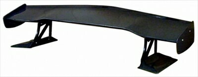 【長納期商品】シビックタイプR FD2 3D GTウイング 平織りカーボン製 ブラケット：カーボン