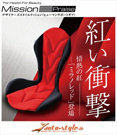 Mission Praise ドライブ専用高機能サポートクッ