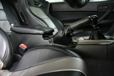 ステージア C34 カーボンルックサイドブレーキブーツ