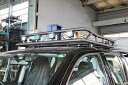 ハイラックス GUN125 前期/後期対応 ルーフラック Low ver. 焼き付け艶ありブラック塗装