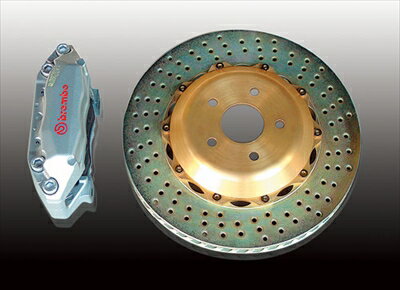 エクシーガ YA タイプA/B SYMSブレンボブレーキシステム ブラック フェロードパッド・スリットローター