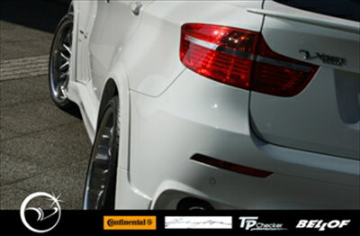 VERTICE DESIGN BMW E71 X6 REAR FENDER EXTENSION å FRP չ