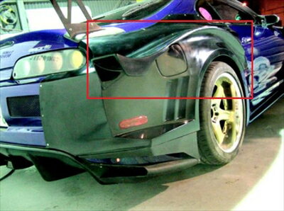スープラ JZA80 GT-1 R/FENDER WING 塗装取付込