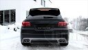 Porsche Cayenne テールパイプ 純正マフラー用 TURBO