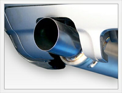 BMW 3シリーズ E46 M3 エキゾーストシステム リアピース1本砲弾 取付込