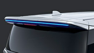 40系 アルファード モデリスタ イルミルーフスポイラー 塗装済 ブラック〈202〉