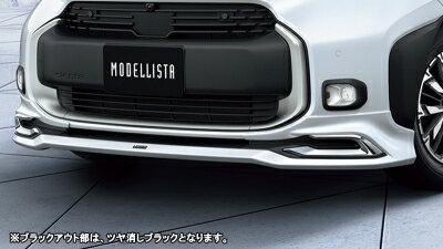 シエンタ MXP1系 BRIGHT TECH ELEGANCE フロントスポイラー 塗装済 ダークグレー