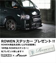 ハイエース 200系 1-4型 ワイドボディ リアオーバーフェンダー