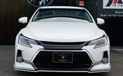 マークX 130系 Gs PREMIUM Edition フロントマスク FRP製 メーカー塗装済品 ブラック (202)