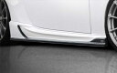 BRZ ZC6 前期 RR STREET ZERO サイドアンダーフラップ カーボン製 クリア塗装済