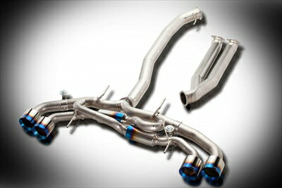 GT-R R35 PREMIUM01TR 『HEAT BLUE TITAN』 ハイスペックマフラー 可変バルブ付